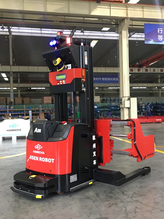 杭叉無人駕駛AGV，又推新品利器